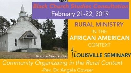 Rural Ministry in the African American Context